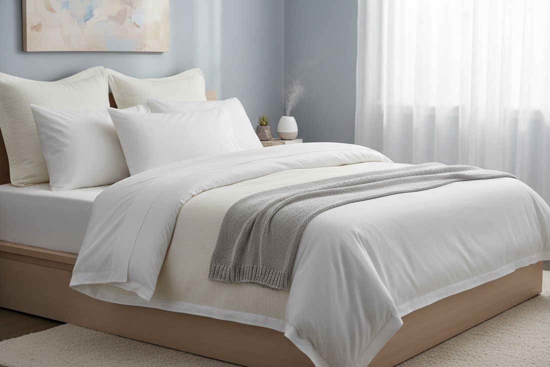 Bedding for Better Sleep: How Your Sheets, Pillows & Duvet Impact Sleep Quality