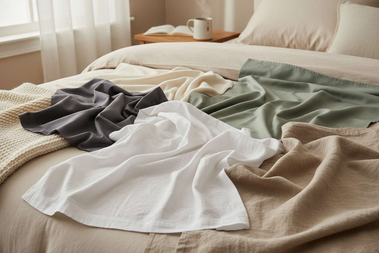 Bedding Materials Explained: Cotton, Bamboo, Linen, and More