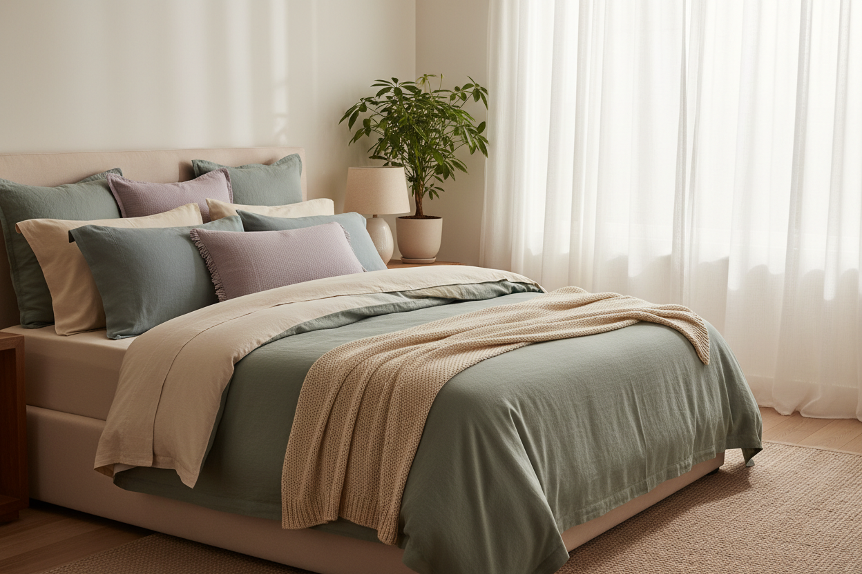 Best Bedding Colors for a Relaxing Sleep Environment