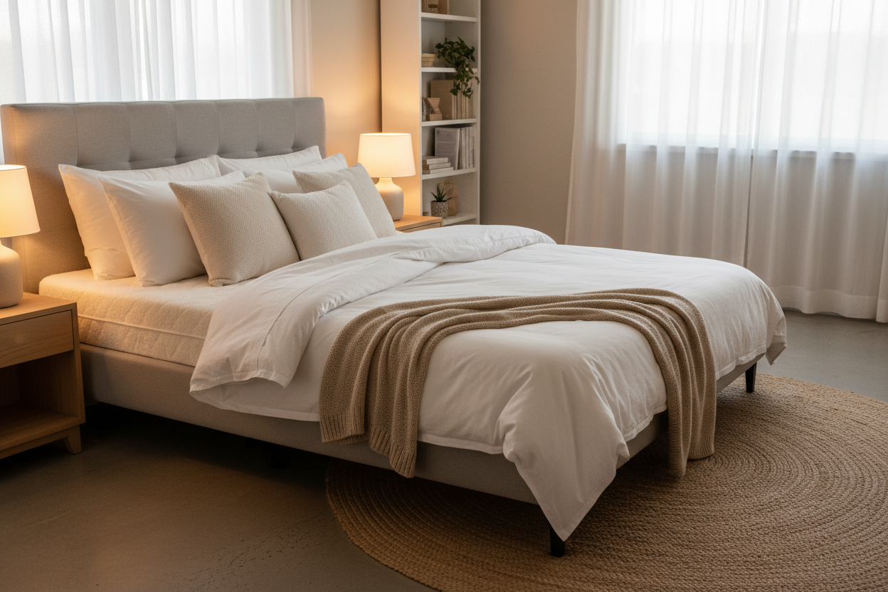 Create a More Comfortable Bed With a Mattress Topper