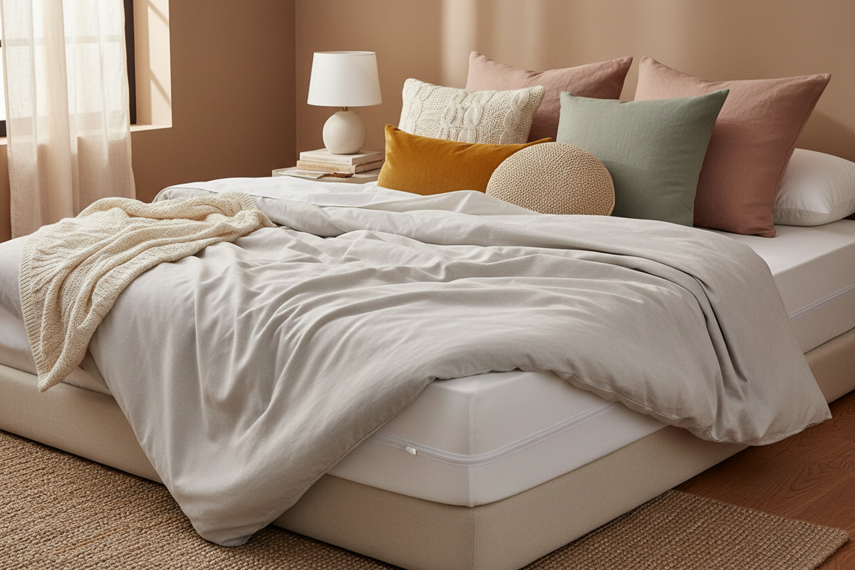 From Protection to Personality: How Comforters, Decorative Pillows, and Mattress Encasements Transform a Bed