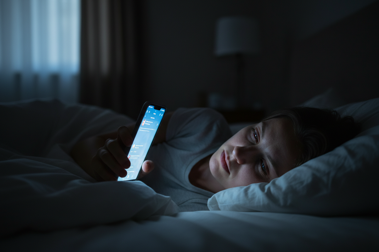 How Blue Light Affects Sleep and What You Can Do About It