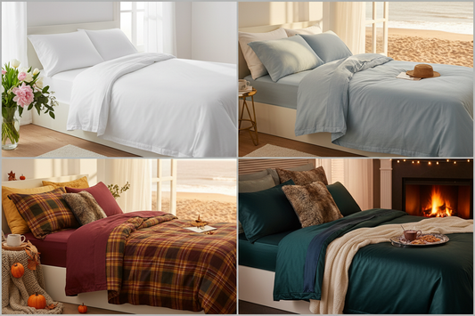 How to Choose the Perfect Bed Sheets for Every Season: A 2025 Guide