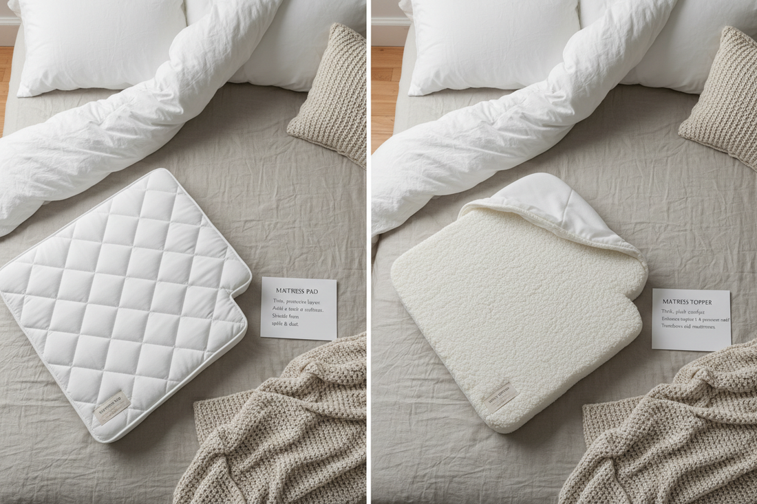 Mattress Pad vs. Mattress Topper