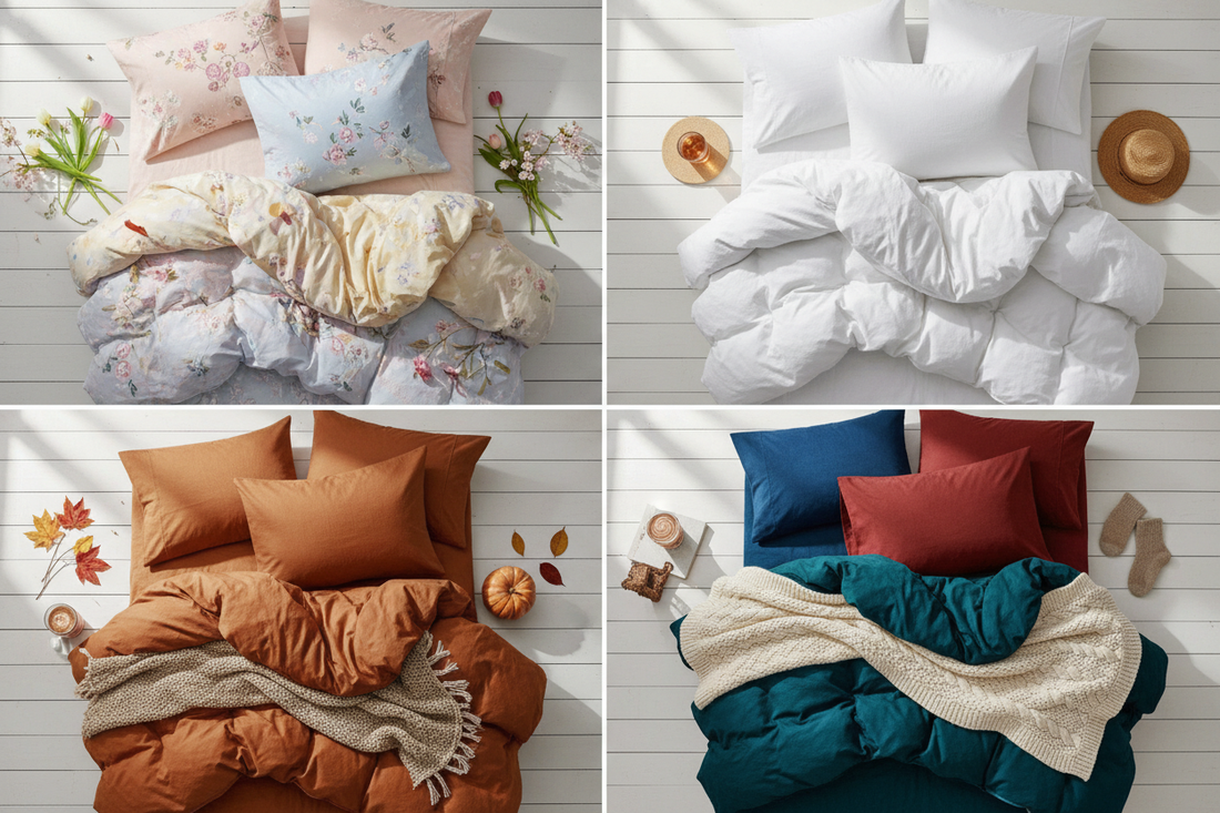 Seasonal Bedding Guide: What to Switch (and When) for Year-Round Comfort