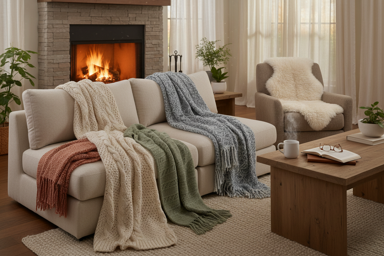 The Best Throw Blanket Ideas for a Cozy Home