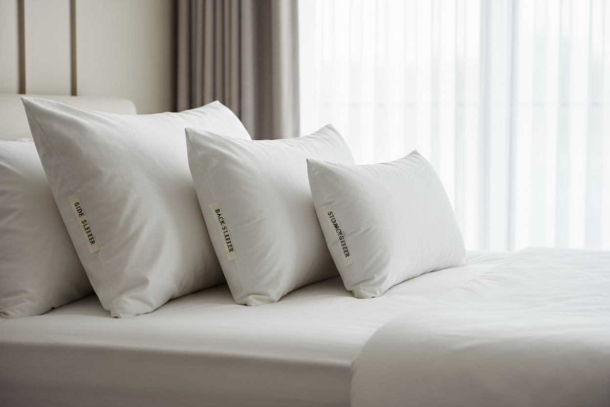 Pillow Math: How to Choose the Right Loft, Fill, and Firmness for Your Sleep Position