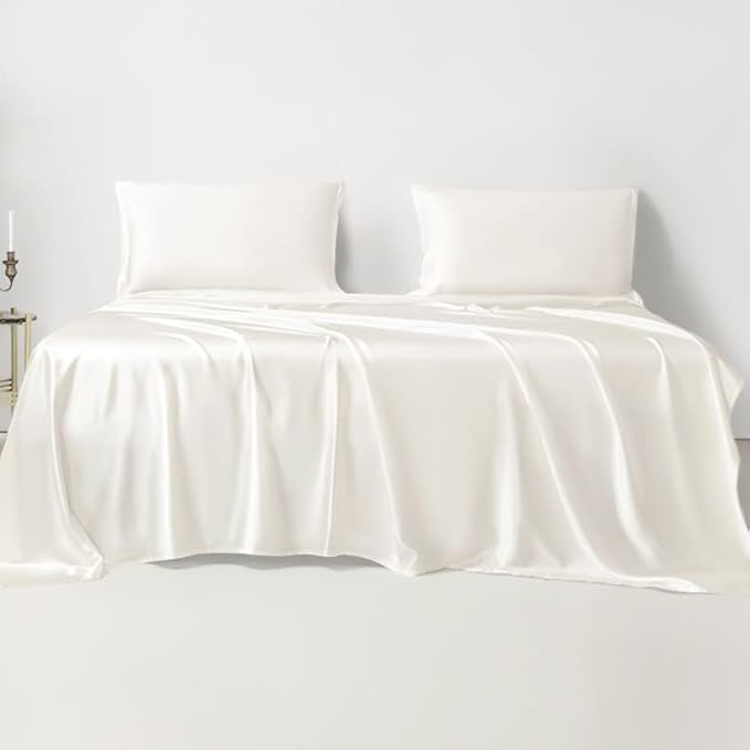 LINENWALAS Queen Flat Sheet Only by LINENWALAS