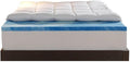 Sleep Innovations Dual Layer 4 Inch Memory Foam Mattress Topper, Twin Size by SleepInnovations