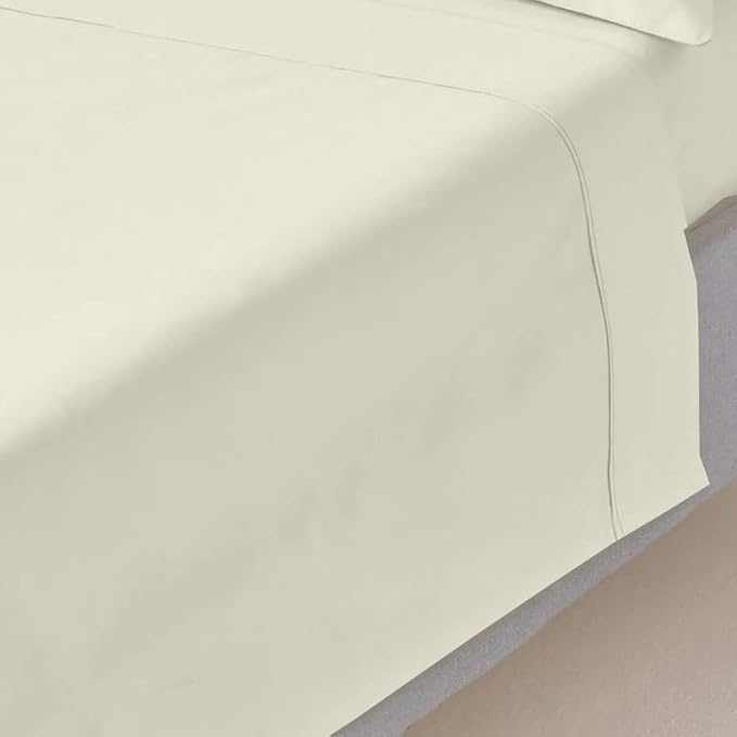 Mattress-Homes Flat Sheets Only King Size 100% Egyptian Cotton Top Sheet 1PC by MattressHomes