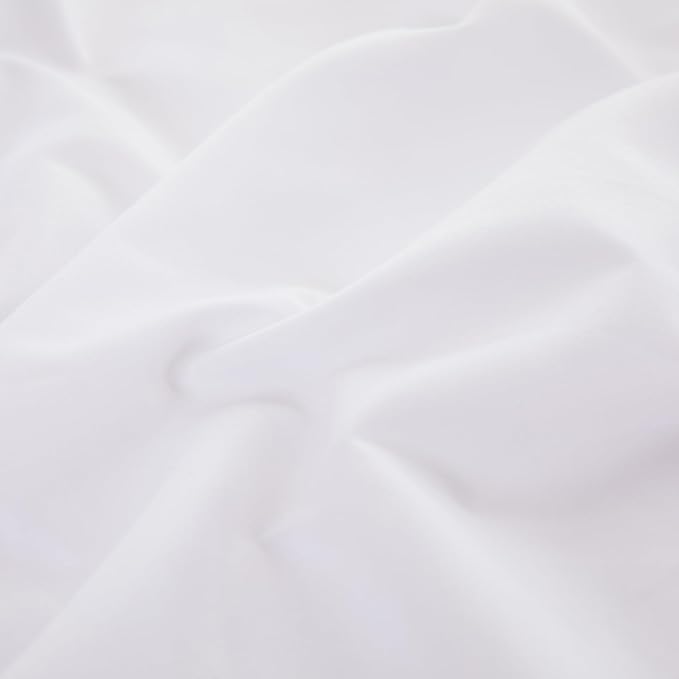 Twin Flat Sheet Only，66x96Inch White - Image 6