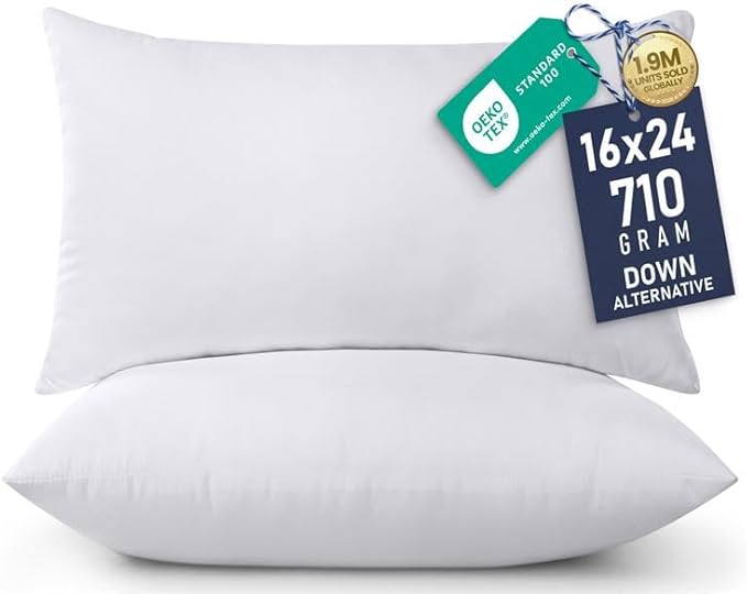 Utopia Bedding 16x24 Pillow Inserts, Sofa & Couch – Soft, Supportive & Fluffy by UTOPIABEDDING