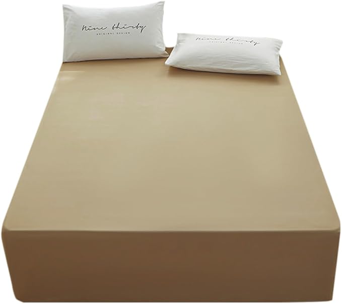 Bedding Queen Size Fitted Sheet Only- Bottom Matress Fitted Sheet-Fits 15inches by rushrushlulu