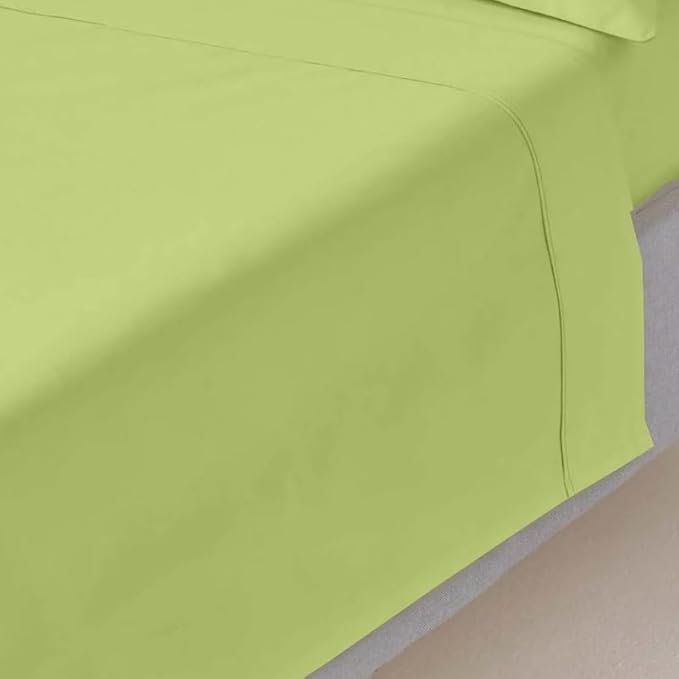 Mattress-Homes Short Queen 100% Egyptian Cotton Top Sheet 1Pcs, Cool & by MattressHomes