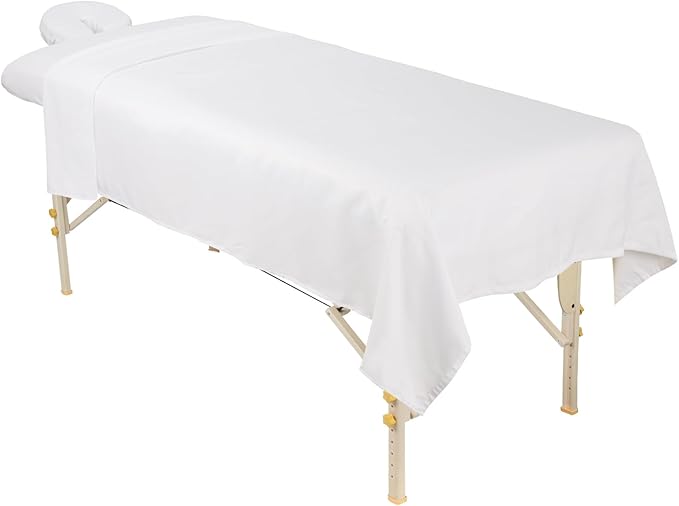 ForPro Professional Collection Premium Microfiber 3-Piece Massage Sheet Set - Image 3