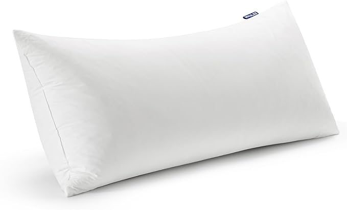 MIULEE Feather Pillow Insert 14x22, Decorative Down Feather Fluffy Throw Pillow by MIULEE