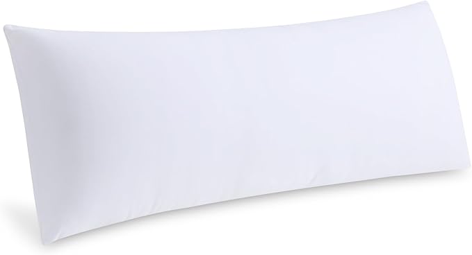 Leeden Full Body Pillow for Adults, Firm and Fluffy Long Pillow Insert by LEEDEN