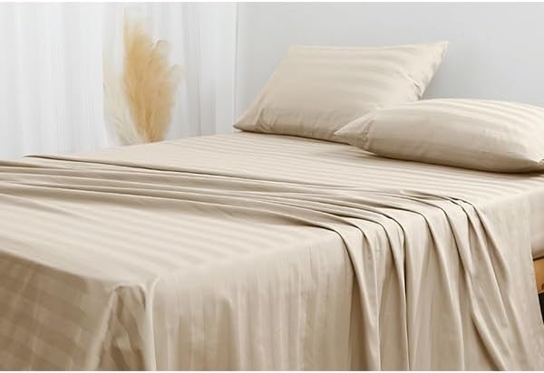 Flat Sheet Only 2 Pack, Queen Size 400 Thread Count 100% Egyptian Cotton Flat - Image 6
