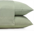 Cariloha Classic 2-Piece Twill Pillowcase Set | Sage | King | Viscose Material by Cariloha