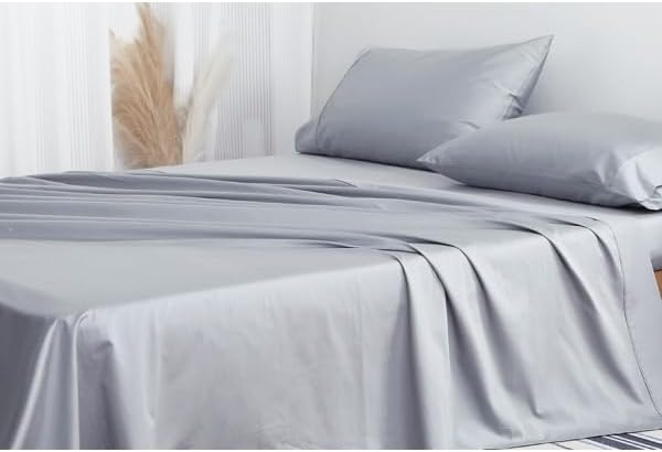 Flat Sheet Only 2 Pack, Calking Size 400 Thread Count 100% Egyptian Cotton Flat - Image 8
