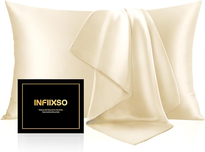 INFIIXSO Mulberry Silk Pillowcase by INFIIXSO