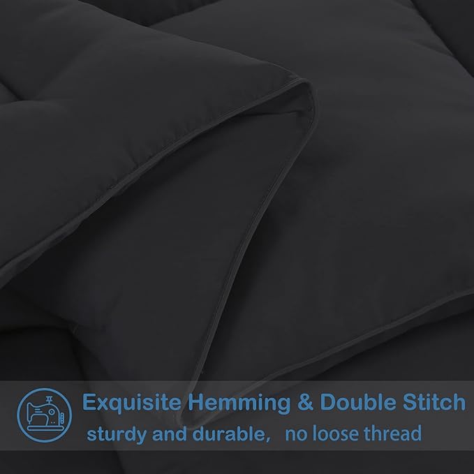 EASELAND Oversized Queen Down Alternative Comforter - Image 5