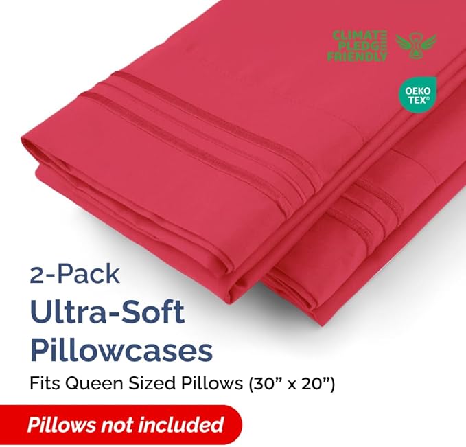 Queen Pillow Cases Set of 2 - Image 2