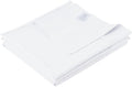 Cotton Twin Flat Sheet Only, 600 Thread Count 100% Egyptian Cotton Top Sheet by ZaizaiHome