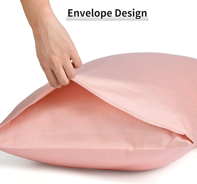 Warmstar Cotton Pillow Cases Queen Size Set of 2, 600 Thread Count Pillowcases - Image 5
