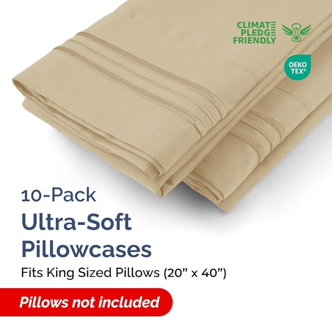 King Pillow Cases Set of 10 - Image 2