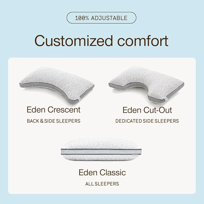 Coop Home Goods Eden Crescent Bed Pillow - Image 8