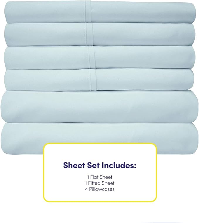 Sweet Home Collection 6 Piece 1500 Supreme Collection Brushed Microfiber Deep - Image 4