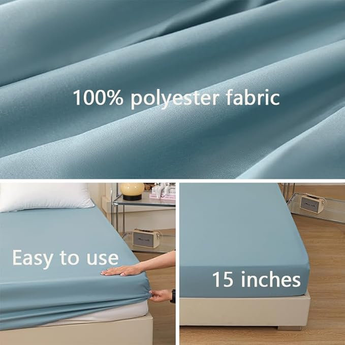 Bedding Full Size Fitted Sheet Only - Image 3