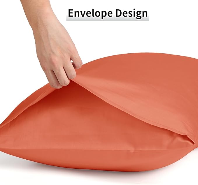 Warmstar Cotton Pillow Cases King Size Set of 2, 600 Thread Count Pillowcases - Image 5