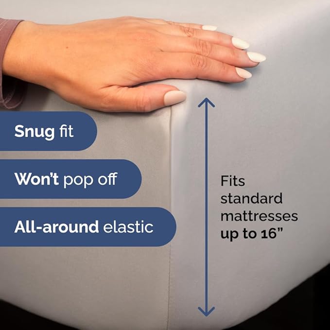 Queen Fitted Bed Sheet - Image 3