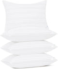 downluxe Queen Size Pillows Set of 4 – Premium Down Alternative Bed Pillows by Downluxe