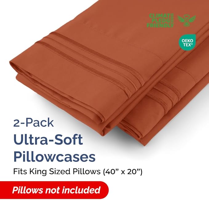 King Pillow Cases Set of 2 - Image 2