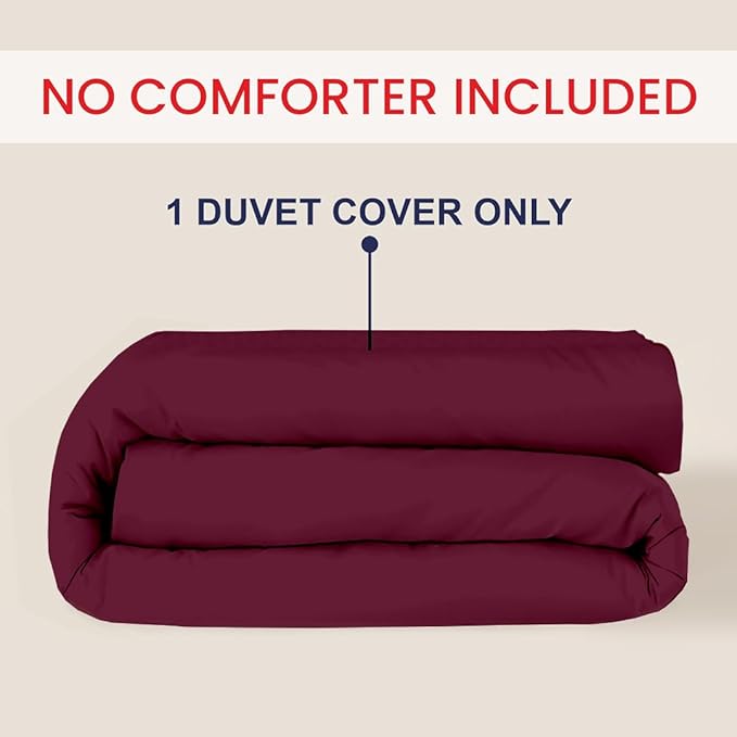 Kotton Culture 1 Pc 120"x120" Duvet Cover Super King Plus/Super Oversize King - Image 2