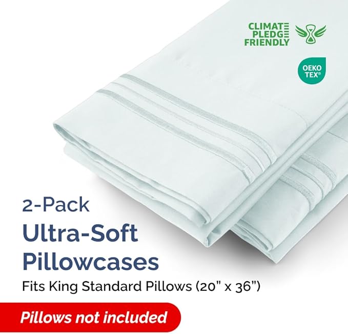 King Standard Pillow Cases Set of 2 - Image 2