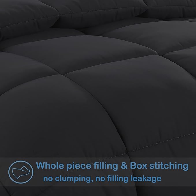 EASELAND King Size Down Alternative Comforter - Image 3