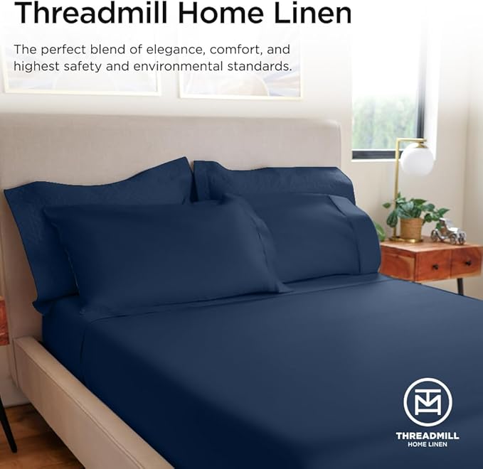 Threadmill Luxury 800 Thread Count King 100% Cotton Sheets - Image 8