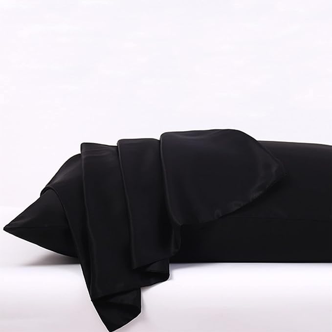 Organic Silk Pillowcase for Hair and Skin Made in USA, Natural Mulberry Silk - Image 4
