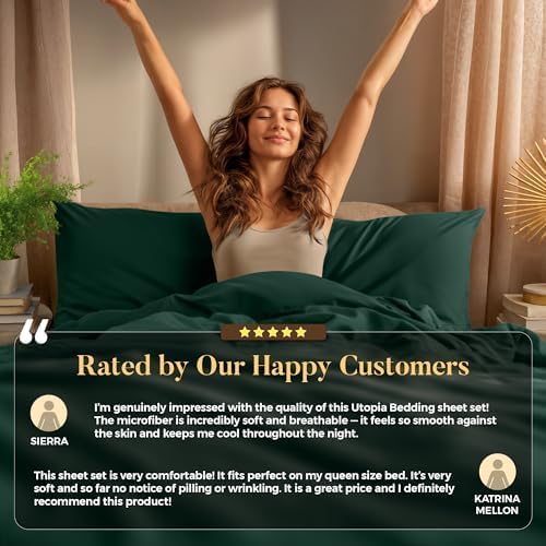 Utopia Bedding Twin XL Sheet Set – 3 Piece Bed Sheets - Image 9