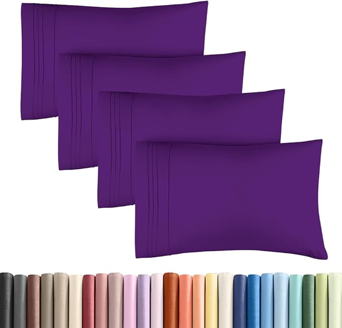 King Standard Pillow Cases Set of 4 by CGKUnlimited