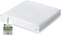 Lavisun King Flat Sheet, 1 Pack White King Bed Sheet Only by Lavisun