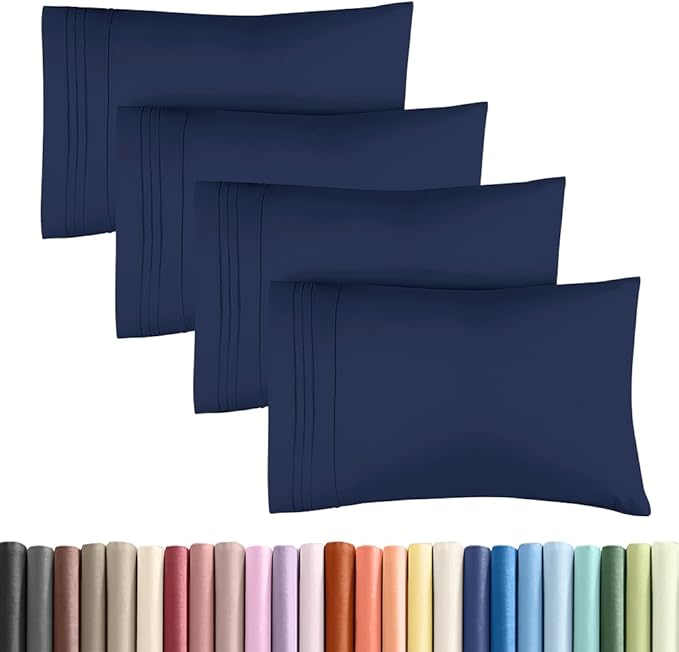 Standard Pillow Cases Set of 4 by CGKUnlimited