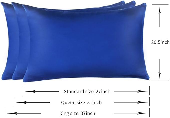 Jocoku 100% Mulberry Silk Pillowcases Set of 2 - Image 6