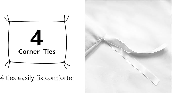 Amazon Basics Lightweight 2-Piece Microfiber Duvet Cover Set - Image 6