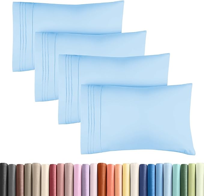 King Standard Pillow Cases Set of 4 by CGKUnlimited