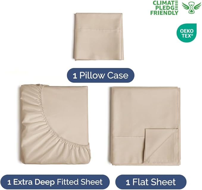 Extra Deep Twin Sheet Set - Image 2